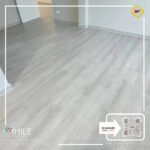 VINILE SPC Click Flooring Code SPC 197 wood grey medium tone look, 5 mm thick, 100% waterproof.