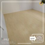 VINILE SPC Click Flooring Code SPC 423 wood brown light tone look, 5 mm thick, 100% waterproof.