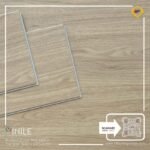 VINILE SPC Click Flooring Code SPC 423 wood brown light tone look, 5 mm thick, 100% waterproof.