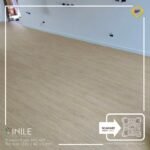 VINILE SPC Click Flooring Code SPC 423 wood brown light tone look, 5 mm thick, 100% waterproof.