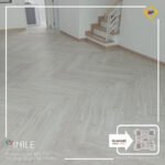 VINILE SPC Click Flooring Code SPC 735 wood grey light tone look, 5 mm thick, 100% waterproof.