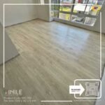 VINILE SPC Click Flooring Code SPC 735 wood grey light tone look, 5 mm thick, 100% waterproof.