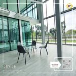 VINILE SPC Click Flooring Code SPC 26 wood wood gray light tone look, 5 mm thick, 100% waterproof.