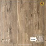 VINILE SPC Click Flooring Code SPC 911 wood brown medium dark tone look, 5 mm thick, 100% waterproof.
