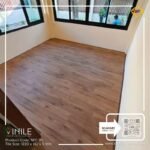 VINILE SPC Click Flooring Code SPC 911 wood brown medium dark tone look, 5 mm thick, 100% waterproof.