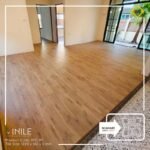 VINILE SPC Click Flooring Code SPC 911 wood brown medium dark tone look, 5 mm thick, 100% waterproof.