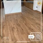 VINILE SPC Click Flooring Code SPC 911 wood brown medium dark tone look, 5 mm thick, 100% waterproof.