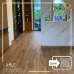 VINILE SPC Click Flooring Code SPC 911 wood brown medium dark tone look, 5 mm thick, 100% waterproof.