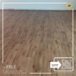 VINILE SPC Click Flooring Code SPC 911 wood brown medium dark tone look, 5 mm thick, 100% waterproof.