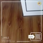 VINILE SPC Click Flooring Code SPC 956 wood brown medium dark tone look, 5 mm thick, 100% waterproof.