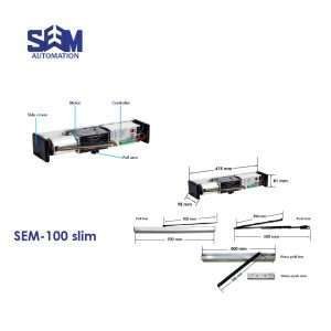 SEM 100 Slim Automatic Swing Door Operator for medical and commercial doors