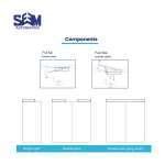 SEM 100 Slim Automatic Swing Door Operator for medical and commercial doors