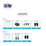 SEM-BREAKOUT automatic sliding door operator with brushless motor and EN16005 compliance.