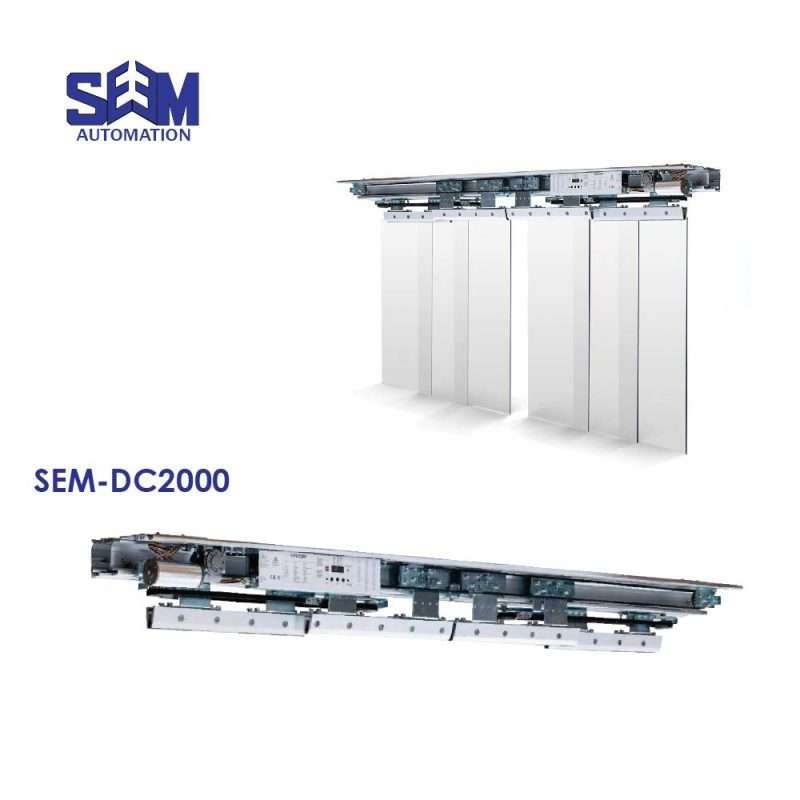 SEM-DC2000 (1) Commercial Telescopic Sliding Door SEM DC2000