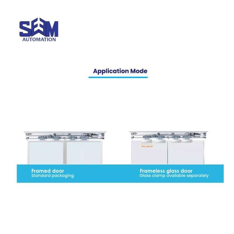 Commercial Telescopic Sliding Door SEM DC2000