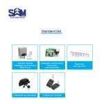 SEM 1200 AC sliding gate motor with smartphone control for heavy gates