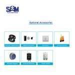 SEM P300DC swing gate motor with smartphone control