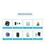 SEM P400AC swing gate motor with articulated arm and smartphone control