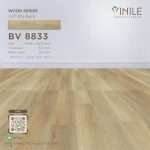 Vinile LVT Wood Series flooring, Product Code BV 8833, showcasing a realistic stone pattern