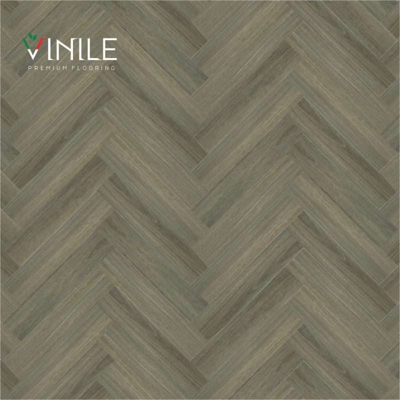 floor-patterns_HB-618 SPC flooring Herringbone series, product code HB 618, 5mm thick with IXPE underlay pad