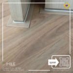 VINILE SPC Click Flooring Code HB 618 Herringboneseries medium light tone look, 5 mm thick, 100% waterproof.