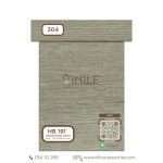 Floor tile code: SPC 191 with matching skirting code: 304 in anthracite for an elegant finish.