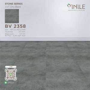 Vinile LVT Stone Series flooring, Product Code BV 2358, showcasing a realistic stone