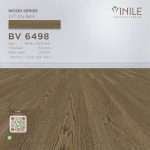 Vinile LVT Wood Series flooring, Product Code BV 6498, showcasing a realistic wood pattern