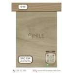 Floor tile code: SPC 854 with matching skirting code: 048 in anthracite for an elegant finish.