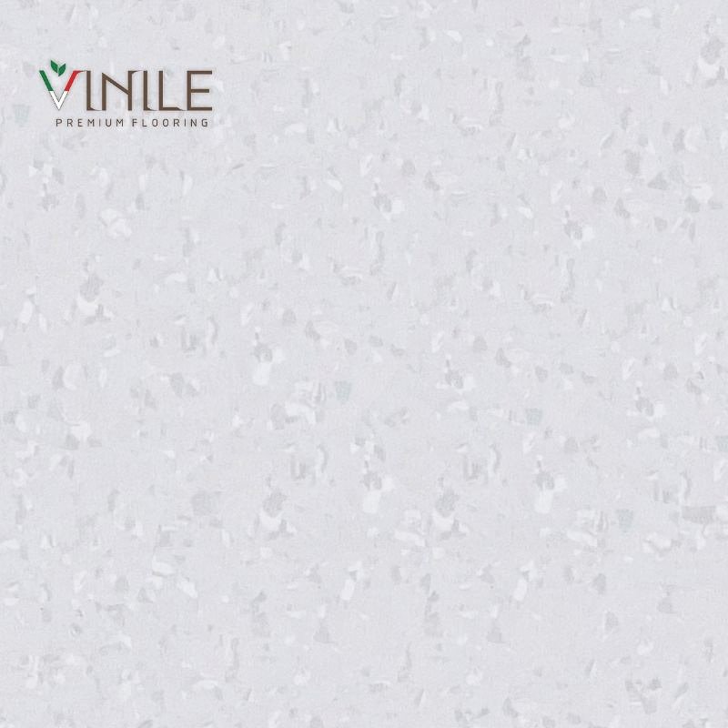 Genovese collection - GV 0201 - Nebbia.png Homogeneous PVC flooring roll in Grey tone color – T Class durable vinyl sheet for commercial and healthcare use.