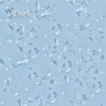 Homogeneous PVC flooring roll in Blue tone color – T Class durable vinyl sheet for commercial and healthcare use.