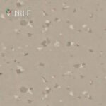 Homogeneous PVC flooring roll in Brown tone color – T Class durable vinyl sheet for commercial and healthcare use.