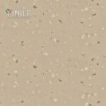 Homogeneous PVC flooring roll in Brown tone color – T Class durable vinyl sheet for commercial and healthcare use.