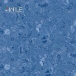 Homogeneous PVC flooring roll in Blue tone color – T Class durable vinyl sheet for commercial and healthcare use.