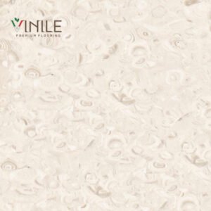 Homogeneous PVC flooring roll in Cream tone color – T Class durable vinyl sheet for commercial and healthcare use.