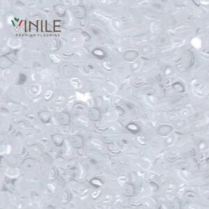 Homogeneous PVC flooring roll in Grey tone color – T Class durable vinyl sheet for commercial and healthcare use.
