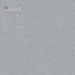 Homogeneous PVC flooring roll in Grey tone color – T Class durable vinyl sheet for commercial and healthcare use.