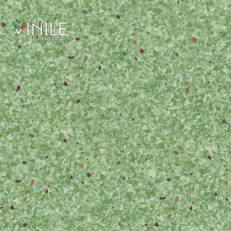 Palladiana collection - PN 6256 - Lawn.png Homogeneous PVC flooring roll in Green tone color – T Class durable vinyl sheet for commercial and healthcare use.