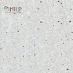 Homogeneous PVC flooring roll in Grey tone color – T Class durable vinyl sheet for commercial and healthcare use.