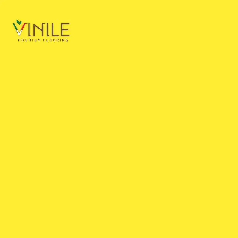 Pantone collection - VR 2029 - Giallo.png Homogeneous PVC flooring roll in Yellow tone color – T Class durable vinyl sheet for commercial and healthcare use.
