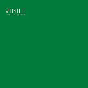 Homogeneous PVC flooring roll in Green tone color – T Class durable vinyl sheet for commercial and healthcare use.