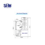 SEM CURVE Automatic Sliding Door – Modern curved entrance door for offices, banks, and hotels with energy-saving design