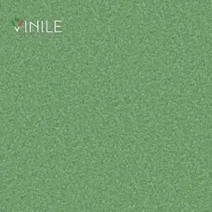 Homogeneous PVC flooring roll in Green tone color – T Class durable vinyl sheet for commercial and healthcare use.