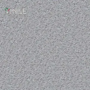 Homogeneous PVC flooring roll in Grey tone color – T Class durable vinyl sheet for commercial and healthcare use.
