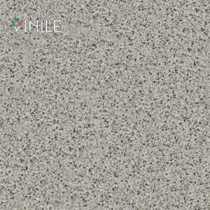Homogeneous PVC flooring roll in Grey tone color – T Class durable vinyl sheet for commercial and healthcare use.