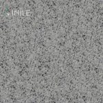 Homogeneous PVC flooring roll in Grey tone color – T Class durable vinyl sheet for commercial and healthcare use.