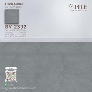 Vinile LVT Stone Series flooring, Product Code BV 2392, showcasing a realistic stone pattern