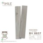 Vinile LVT Wood Series flooring, Product Code BV 8837, showcasing a realistic wood pattern