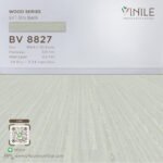 Vinile LVT Wood Series flooring, Product Code BV 8827, showcasing a realistic wood pattern